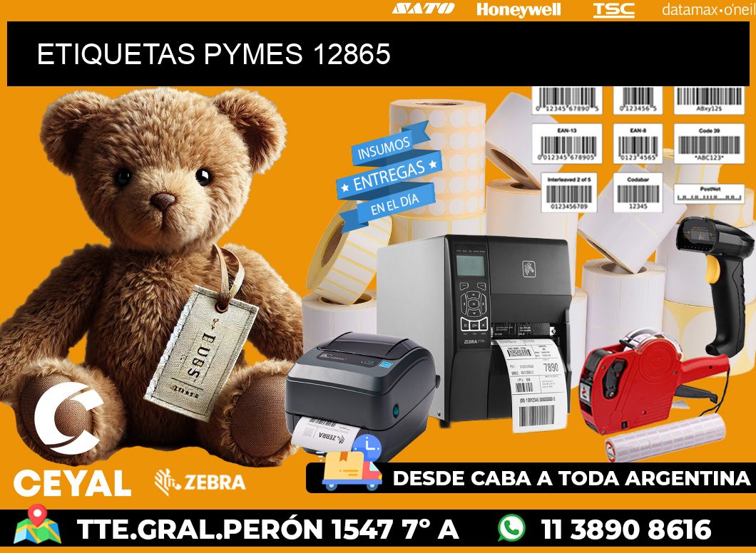 ETIQUETAS PYMES 12865