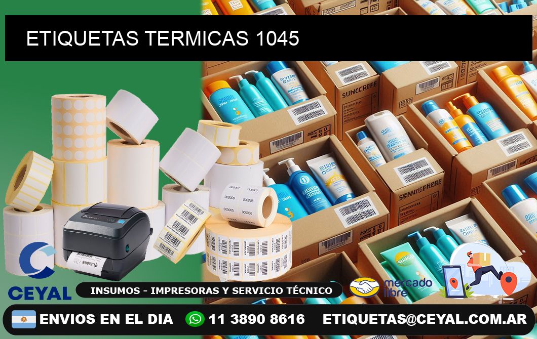 ETIQUETAS TERMICAS 1045