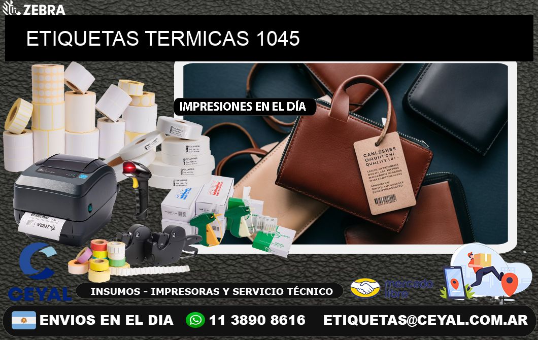 ETIQUETAS TERMICAS 1045