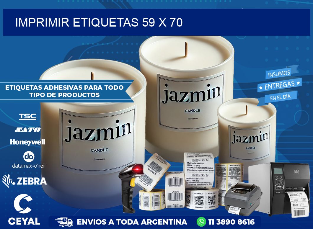 IMPRIMIR ETIQUETAS 59 x 70