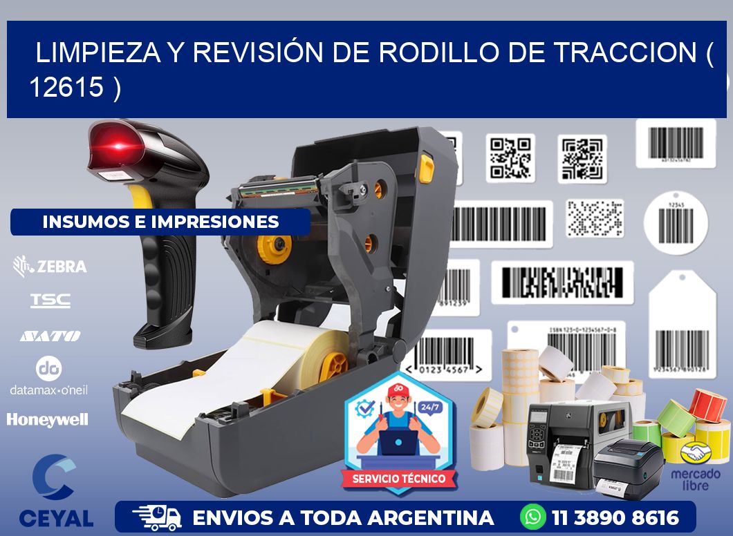 LIMPIEZA Y REVISIÓN DE RODILLO DE TRACCION ( 12615 )