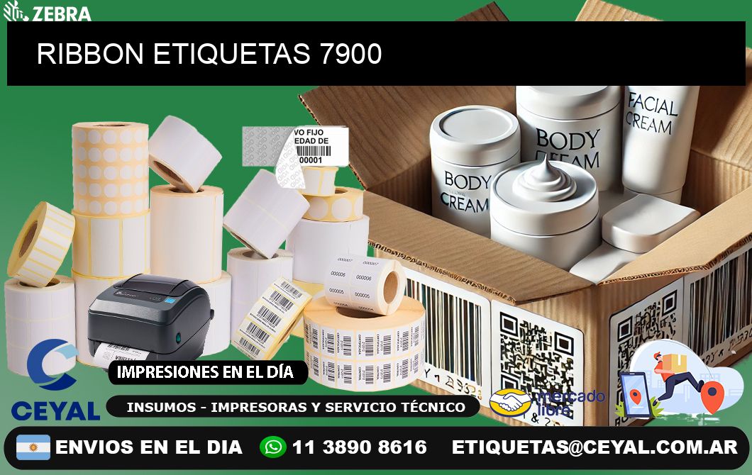 RIBBON ETIQUETAS 7900