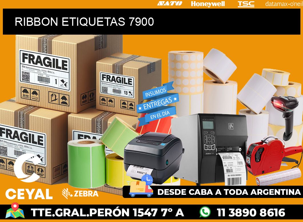 RIBBON ETIQUETAS 7900