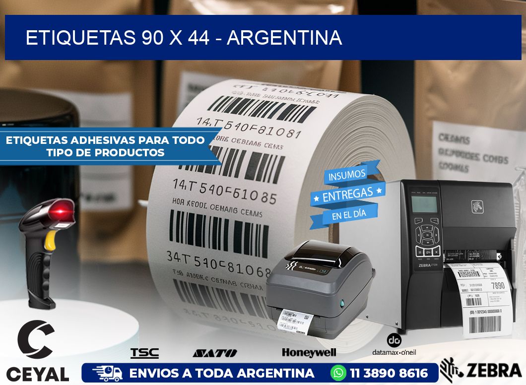 ETIQUETAS 90 x 44 – ARGENTINA