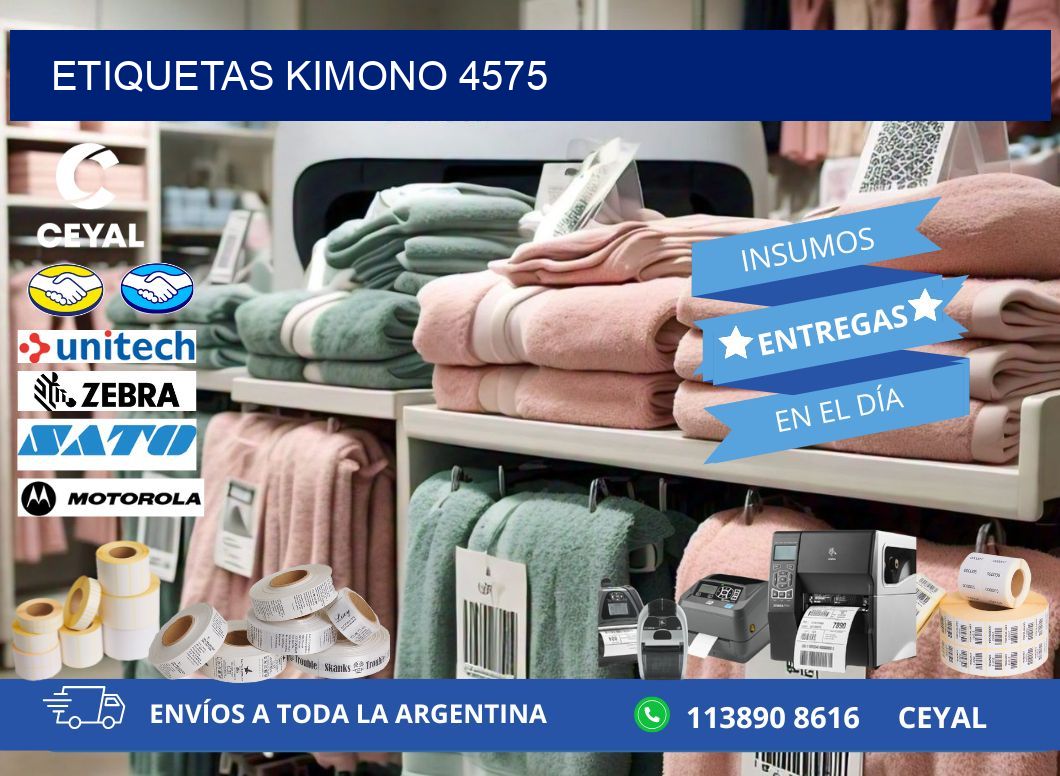 ETIQUETAS KIMONO 4575