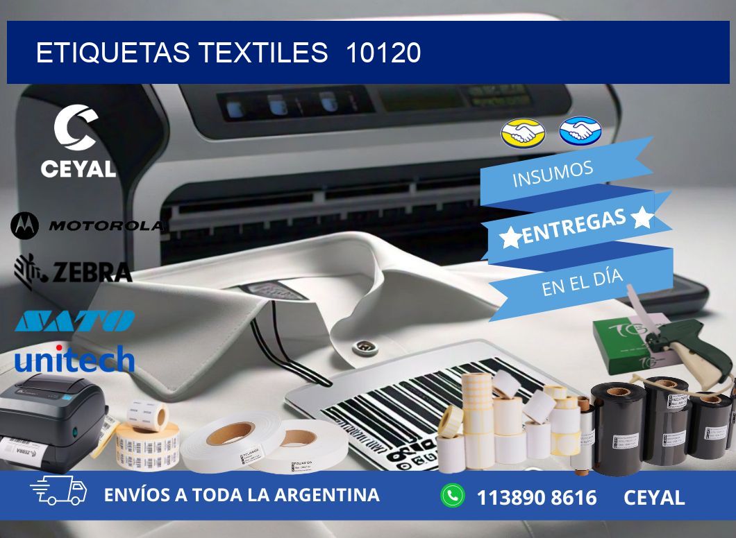 ETIQUETAS TEXTILES  10120