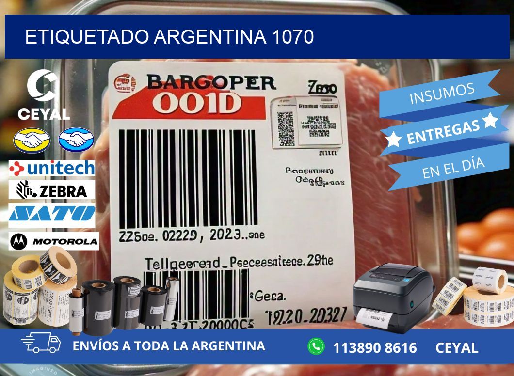 ETIQUETADO ARGENTINA 1070