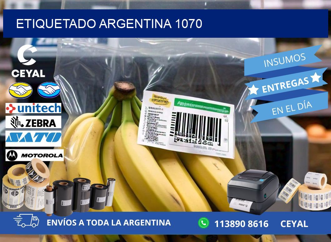 ETIQUETADO ARGENTINA 1070