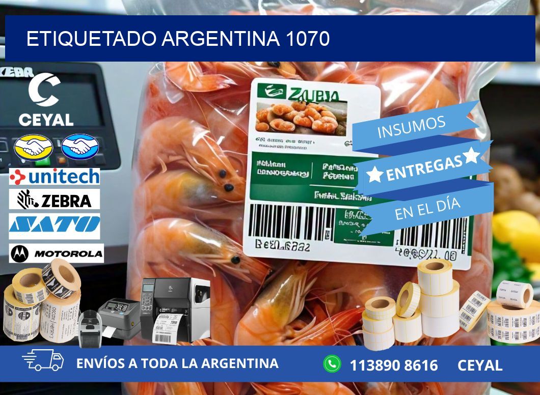 ETIQUETADO ARGENTINA 1070