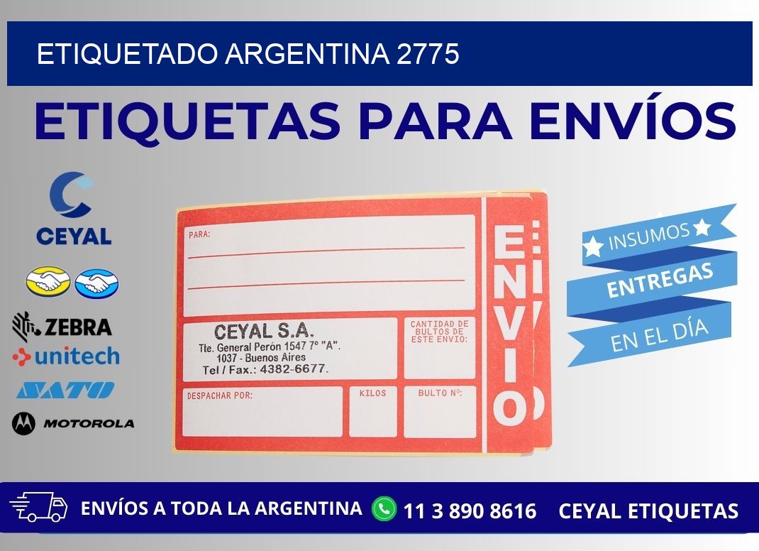 ETIQUETADO ARGENTINA 2775