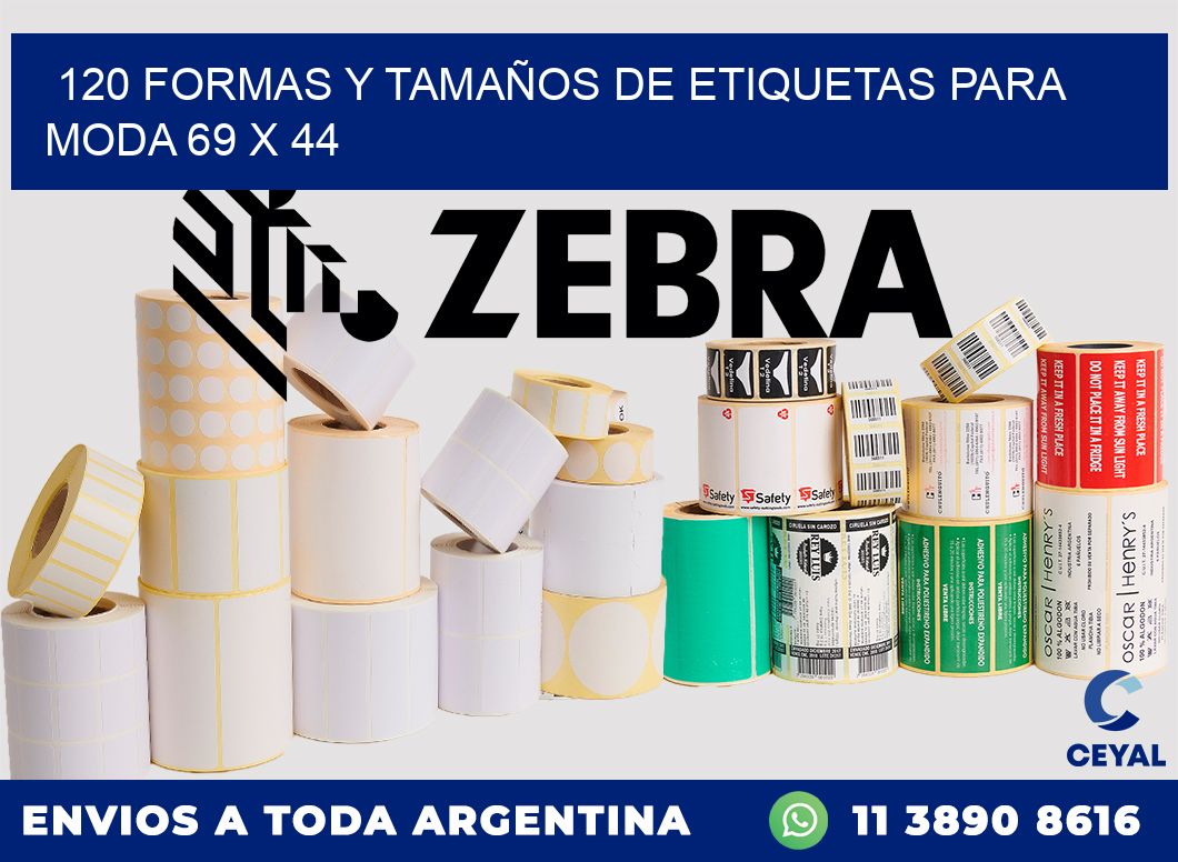 120 FORMAS Y TAMAÑOS DE ETIQUETAS PARA MODA 69 x 44