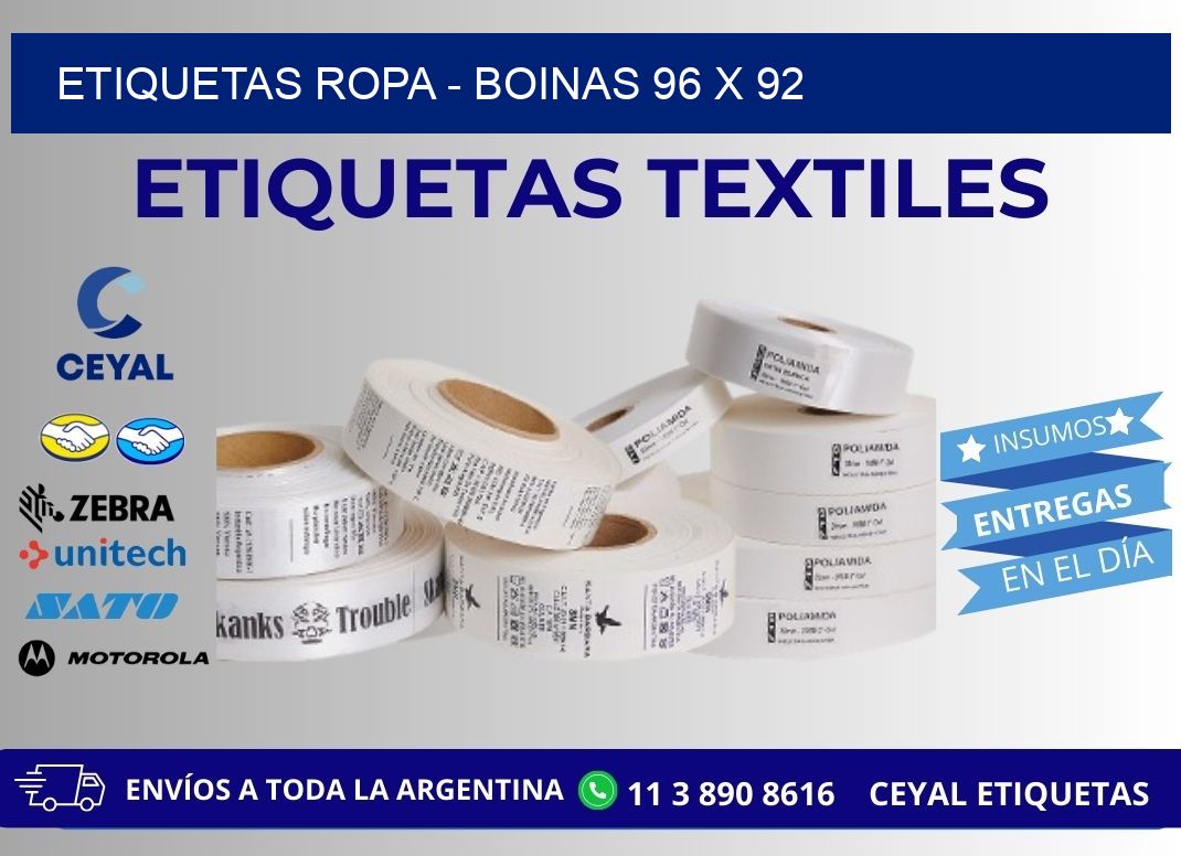 ETIQUETAS ROPA – BOINAS 96 x 92