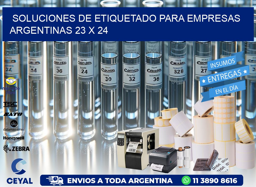 Soluciones de Etiquetado para Empresas Argentinas 23 x 24