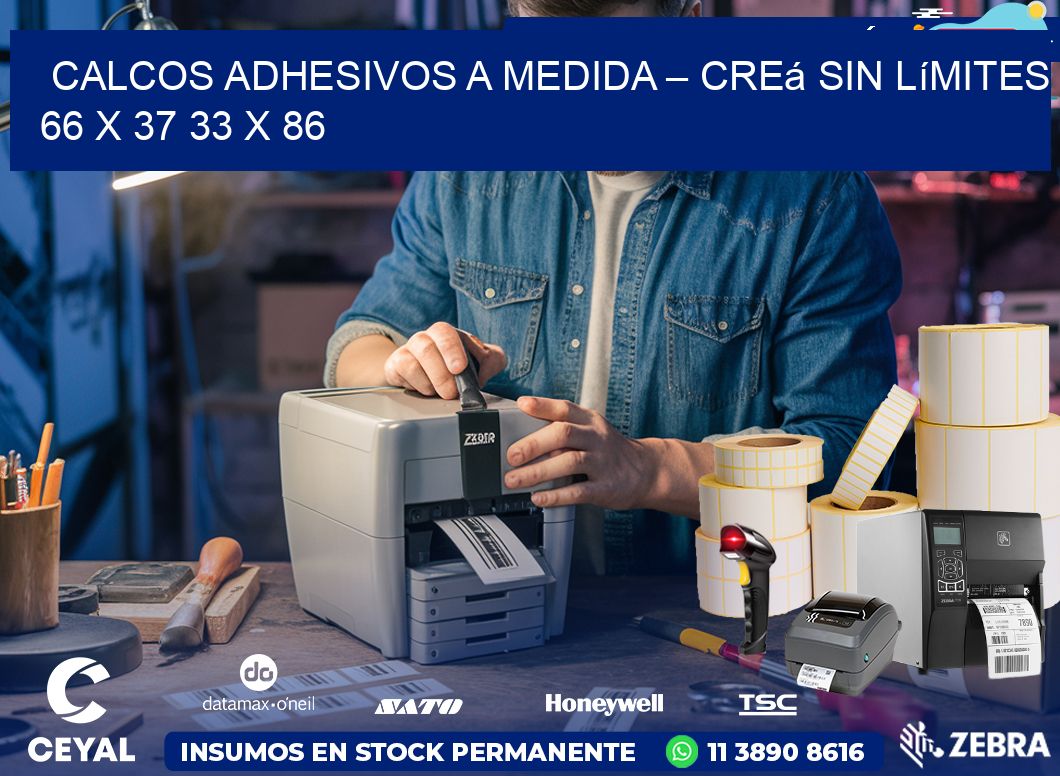 Calcos Adhesivos a Medida – Creá sin Límites 66 x 37 33 x 86