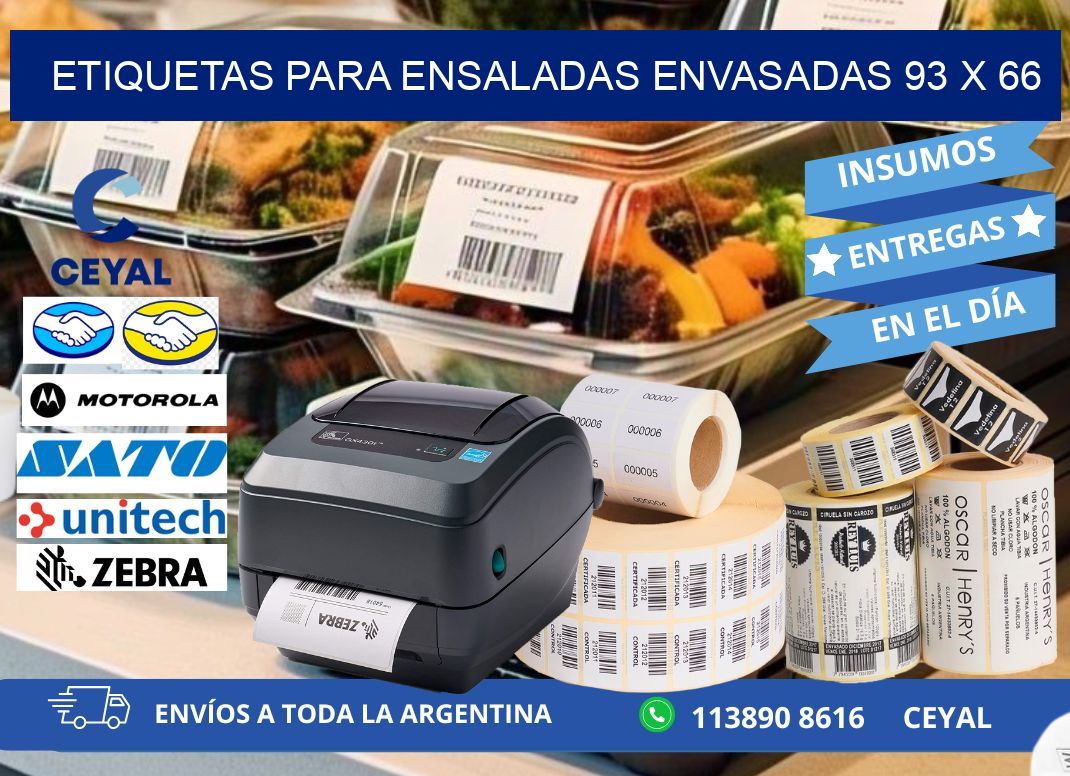 ETIQUETAS PARA ENSALADAS ENVASADAS 93 x 66
