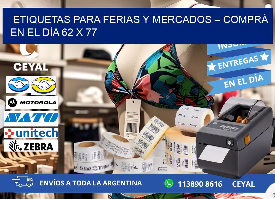 ETIQUETAS PARA FERIAS Y MERCADOS – COMPRÁ EN EL DÍA 62 x 77