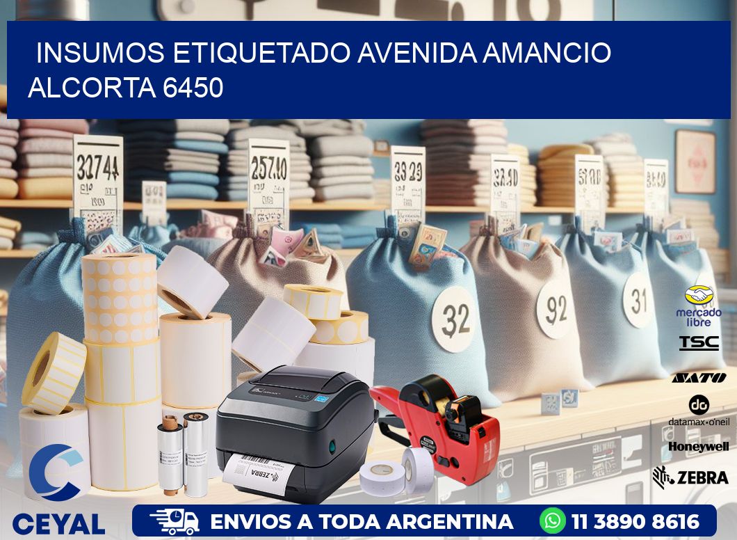 INSUMOS ETIQUETADO Avenida Amancio Alcorta 6450