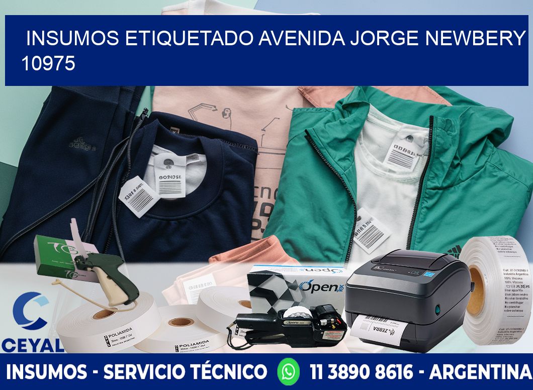 INSUMOS ETIQUETADO Avenida Jorge Newbery 10975