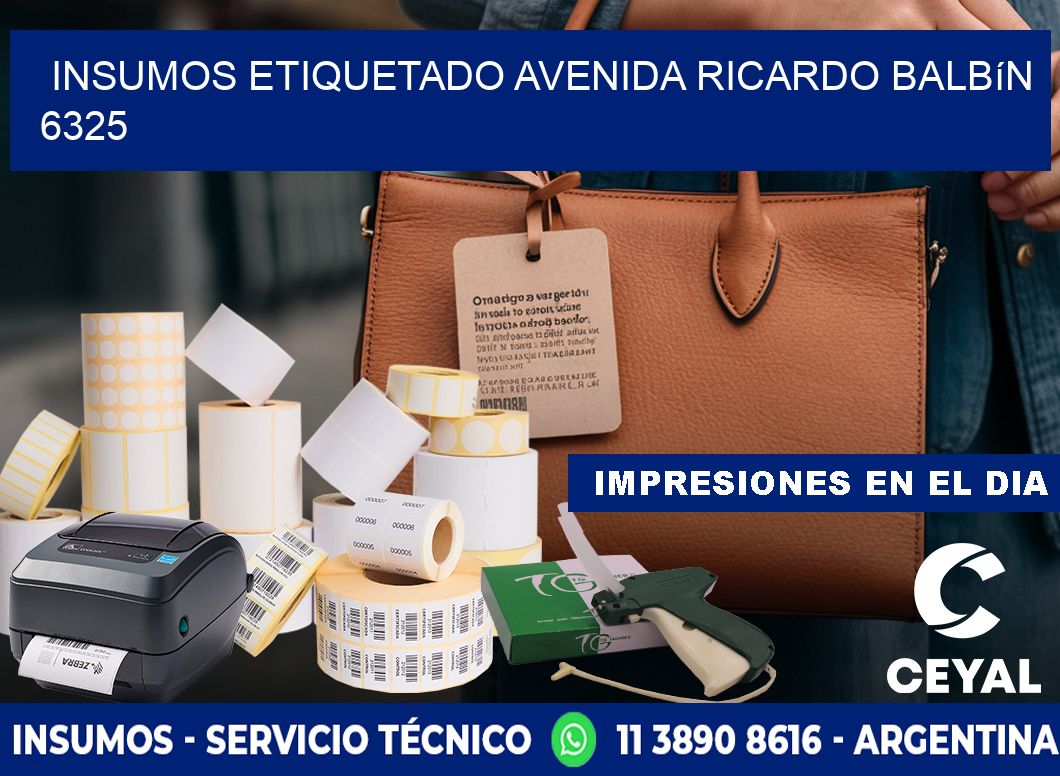 INSUMOS ETIQUETADO Avenida Ricardo Balbín 6325