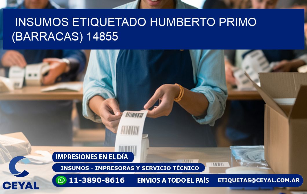 INSUMOS ETIQUETADO Humberto Primo (Barracas) 14855