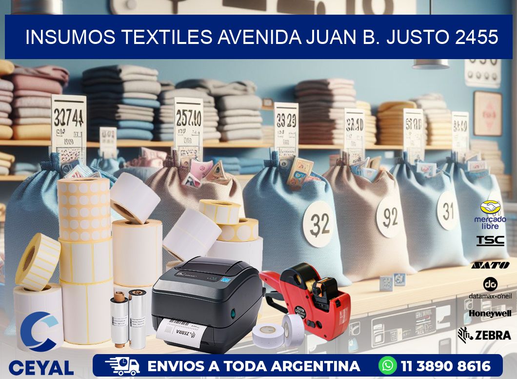 INSUMOS TEXTILES AVENIDA JUAN B. JUSTO 2455