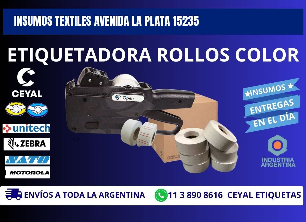 INSUMOS TEXTILES AVENIDA LA PLATA 15235