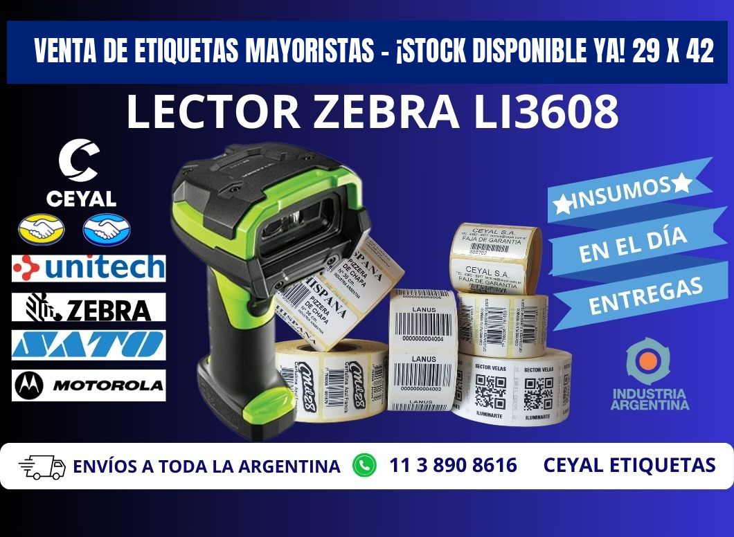 VENTA DE ETIQUETAS MAYORISTAS – ¡STOCK DISPONIBLE YA! 29 x 42