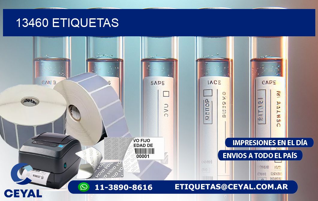 13460 ETIQUETAS