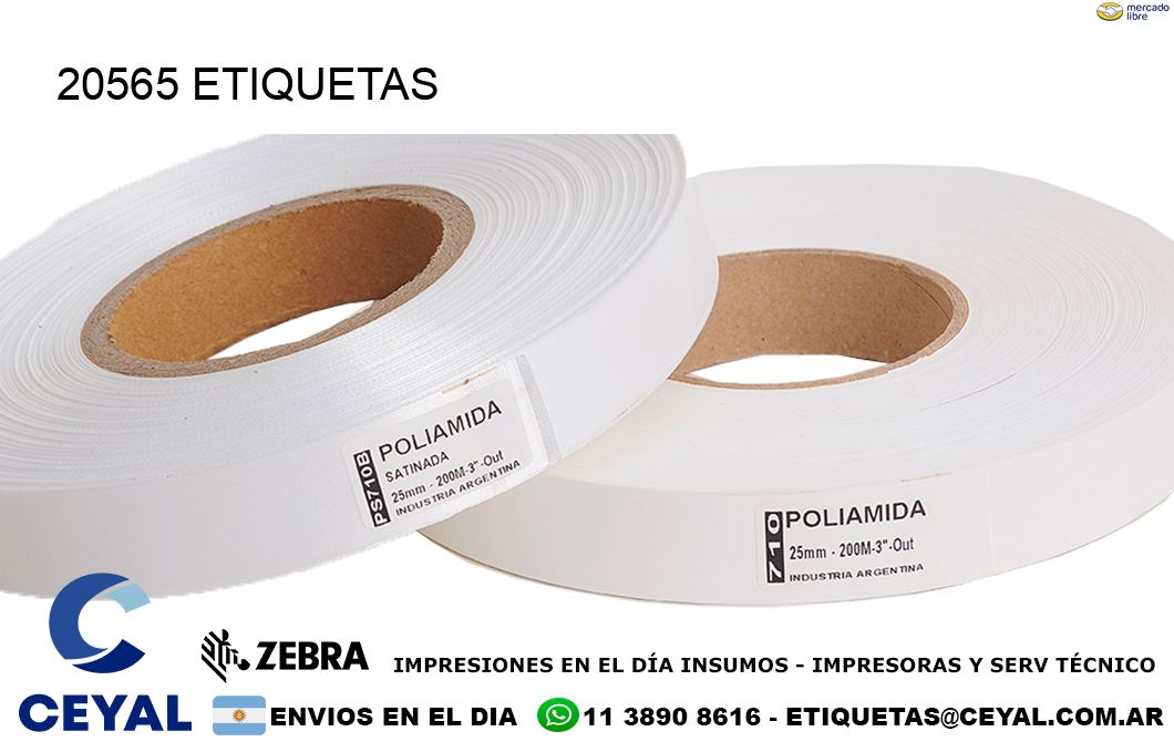 20565 ETIQUETAS
