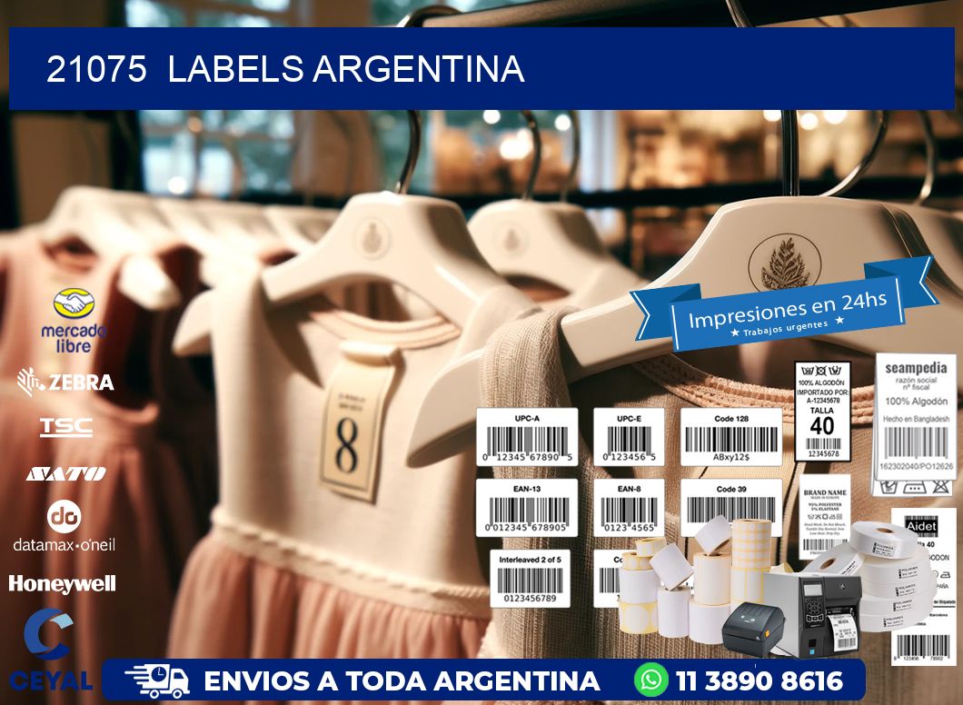 21075  Labels Argentina