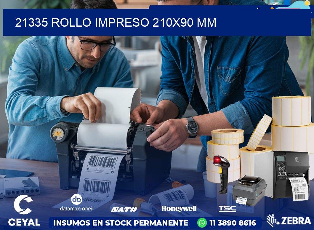 21335 ROLLO IMPRESO 210×90 mm