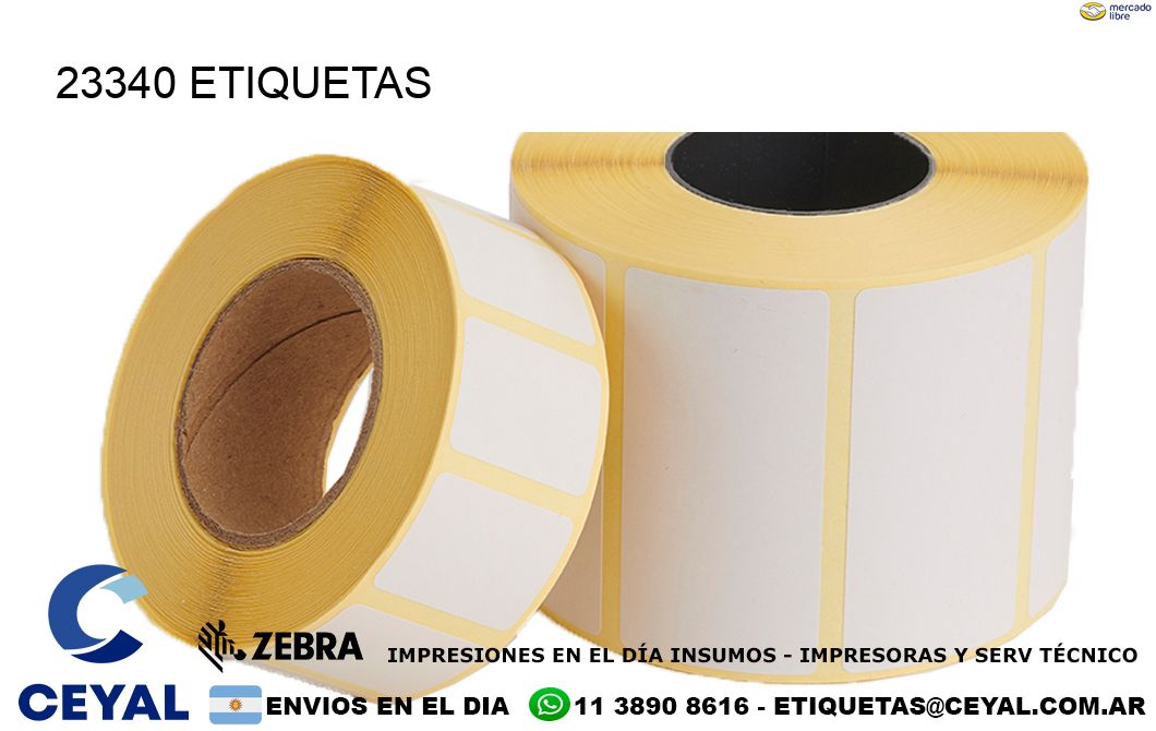 23340 ETIQUETAS