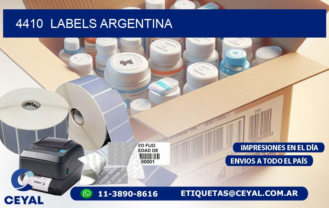 4410  Labels Argentina