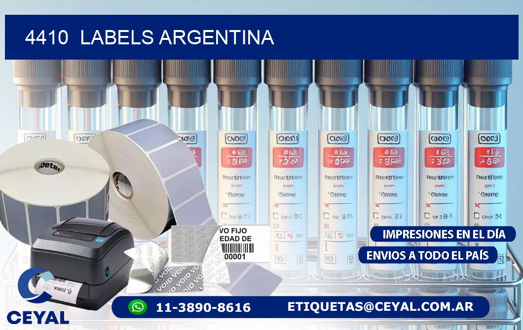 4410  Labels Argentina