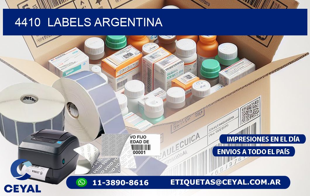 4410  Labels Argentina