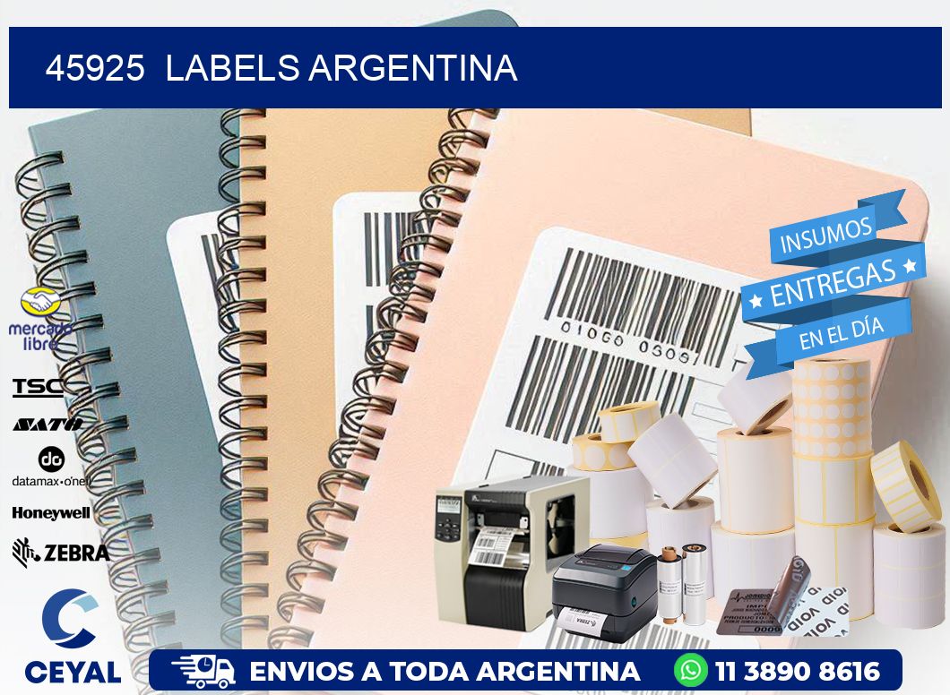 45925  Labels Argentina