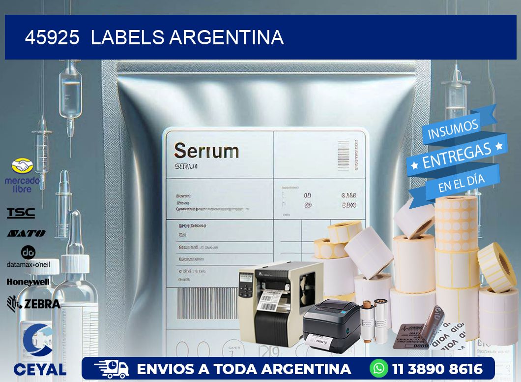 45925  Labels Argentina