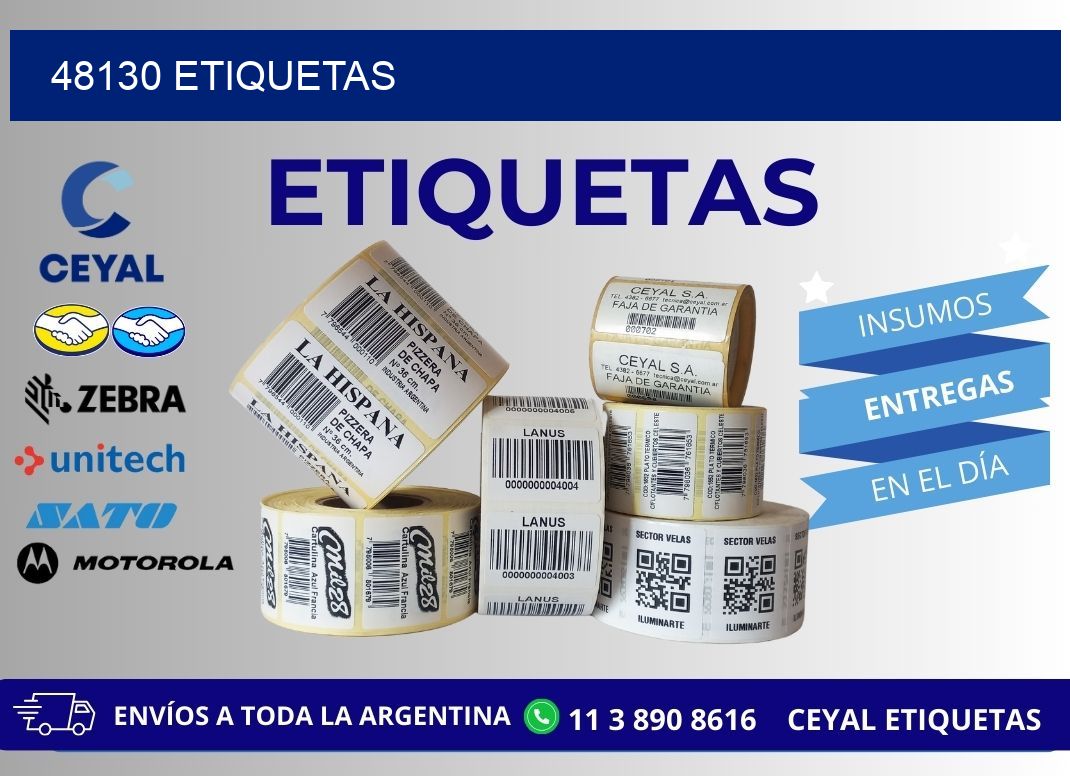 48130 ETIQUETAS