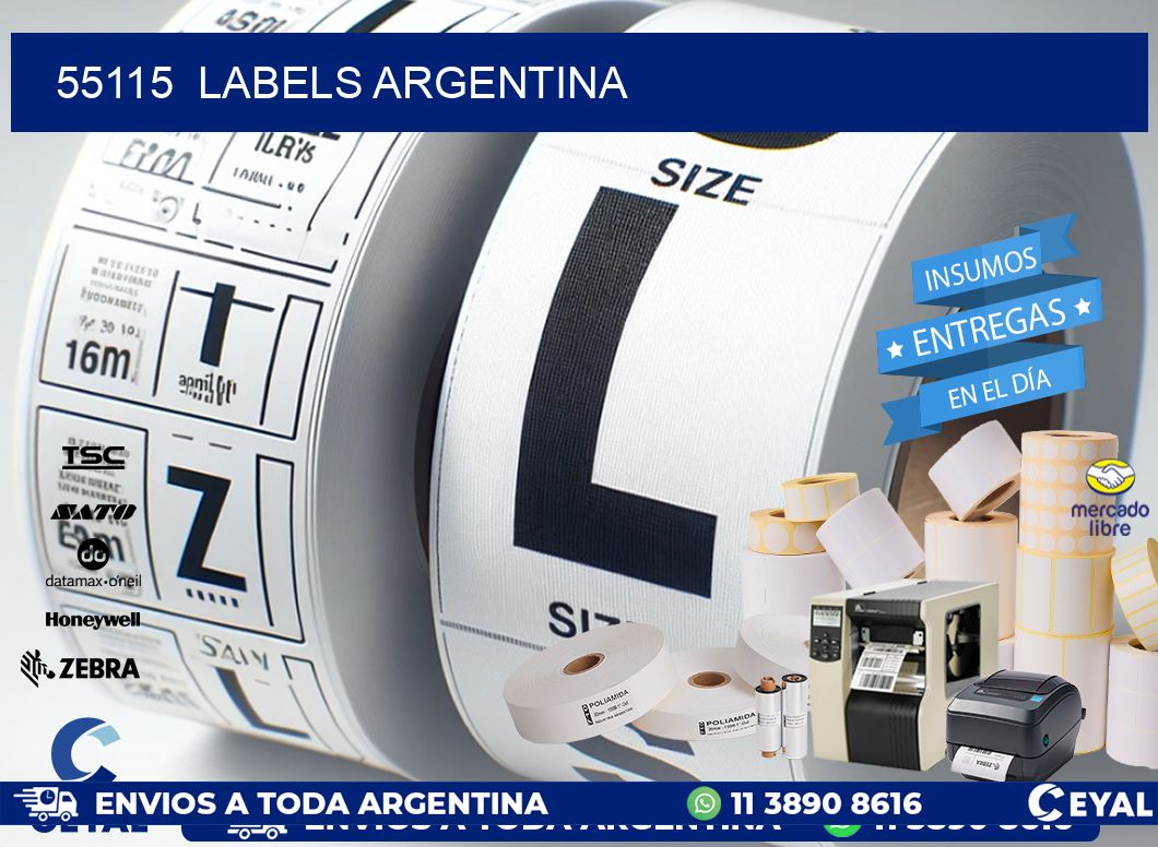 55115  Labels Argentina