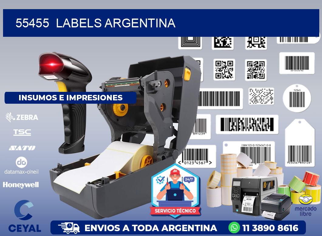 55455  Labels Argentina