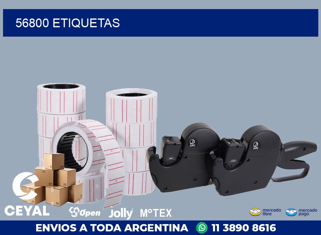 56800 ETIQUETAS