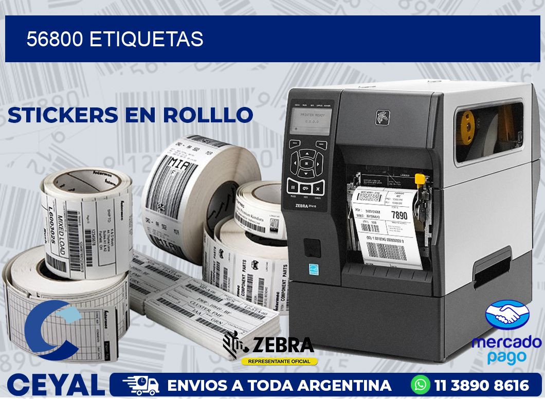 56800 ETIQUETAS
