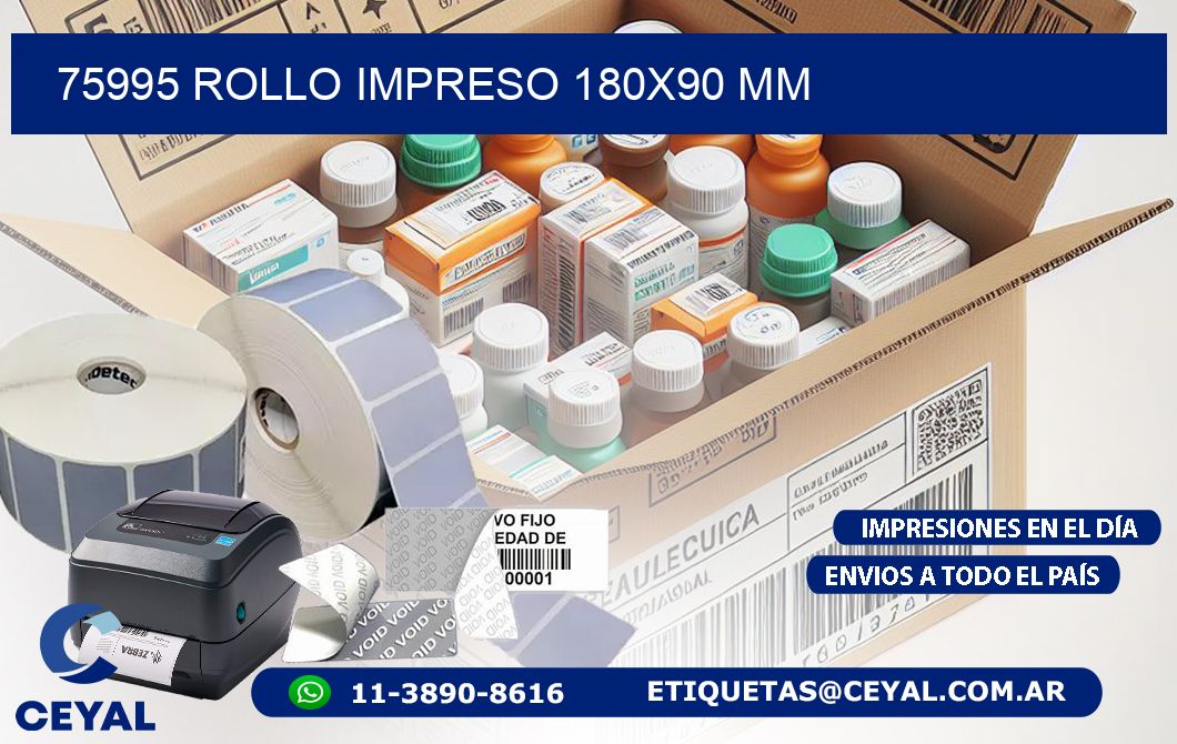 75995 ROLLO IMPRESO 180×90 mm