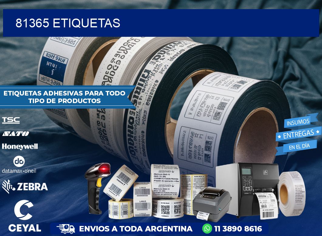 81365 ETIQUETAS
