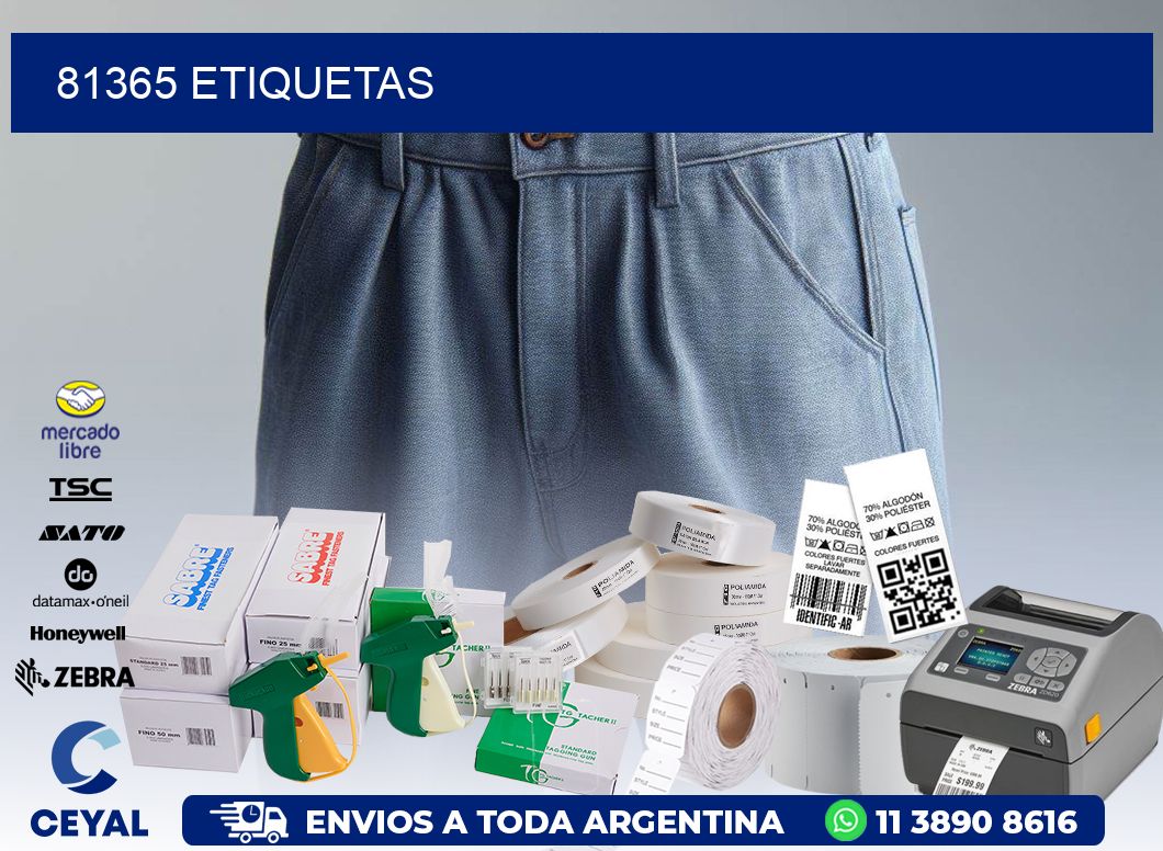 81365 ETIQUETAS