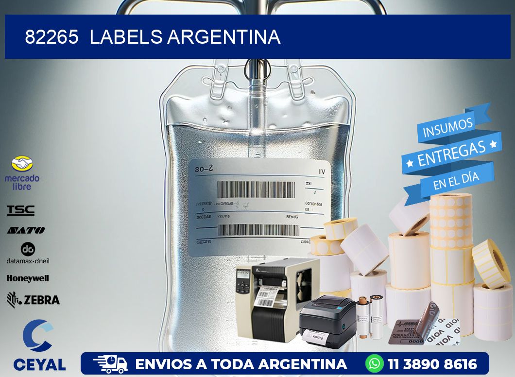 82265  Labels Argentina