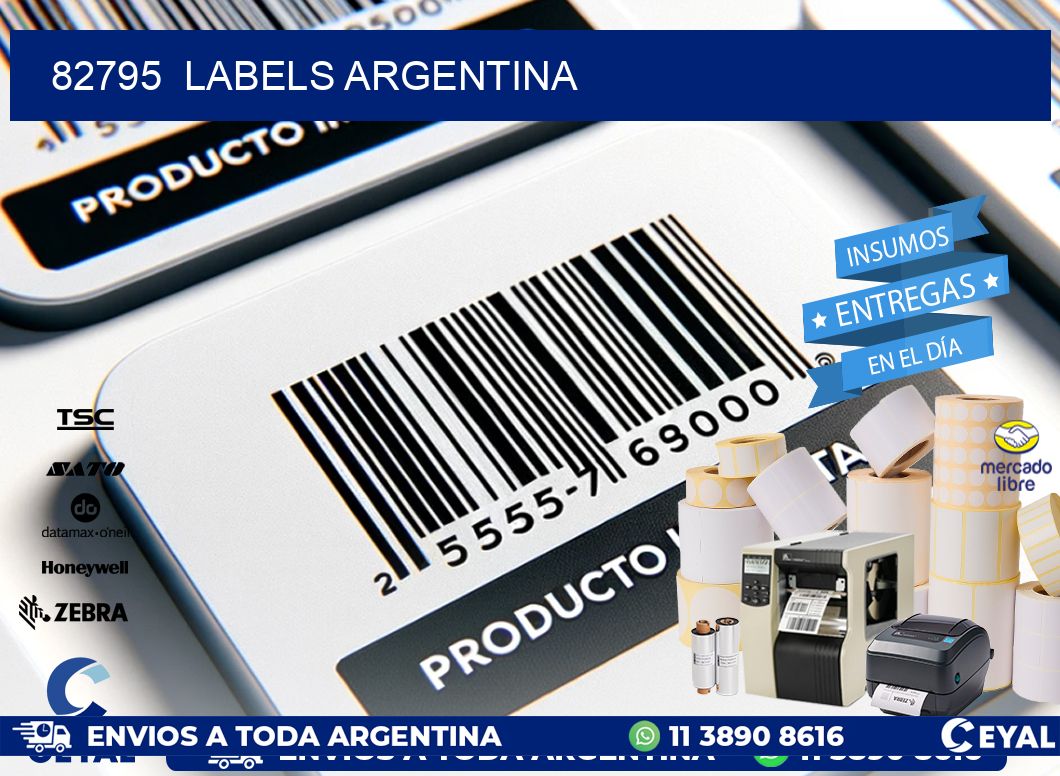 82795  Labels Argentina