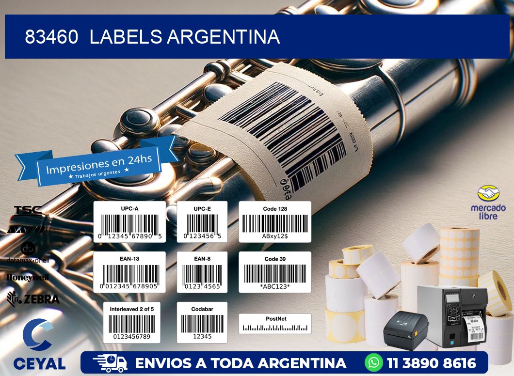 83460  Labels Argentina