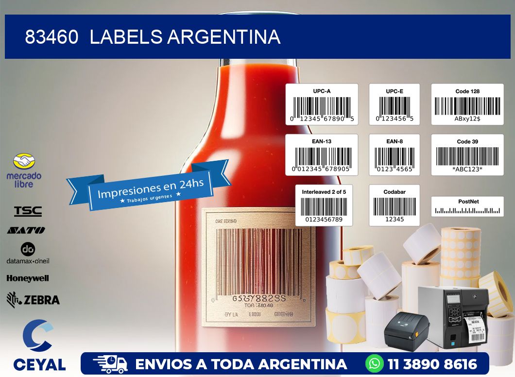 83460  Labels Argentina