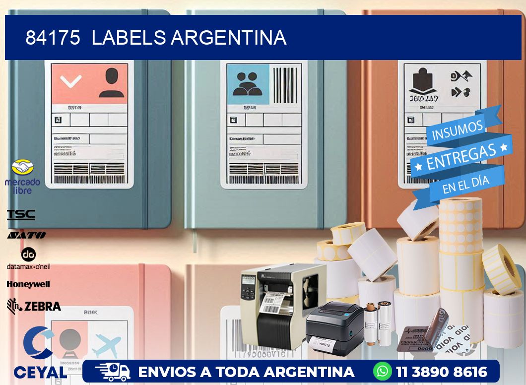 84175  Labels Argentina